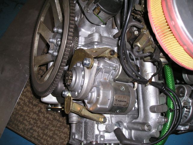 Subaru- detail startéru