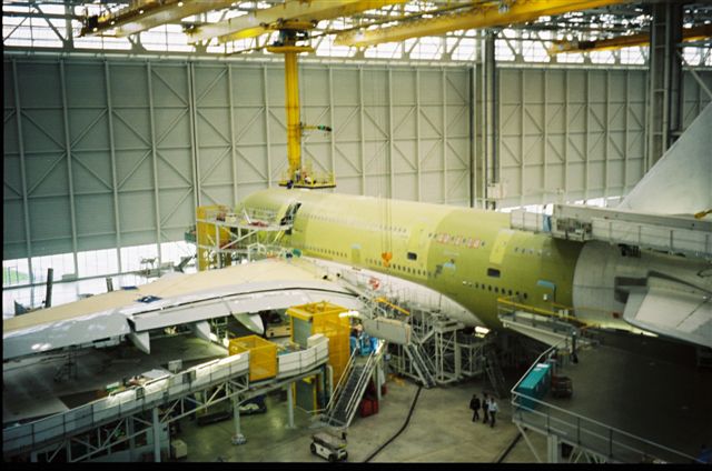 Prototyp A380, který by se měl v prvním čtvrtletí poprvé vznést